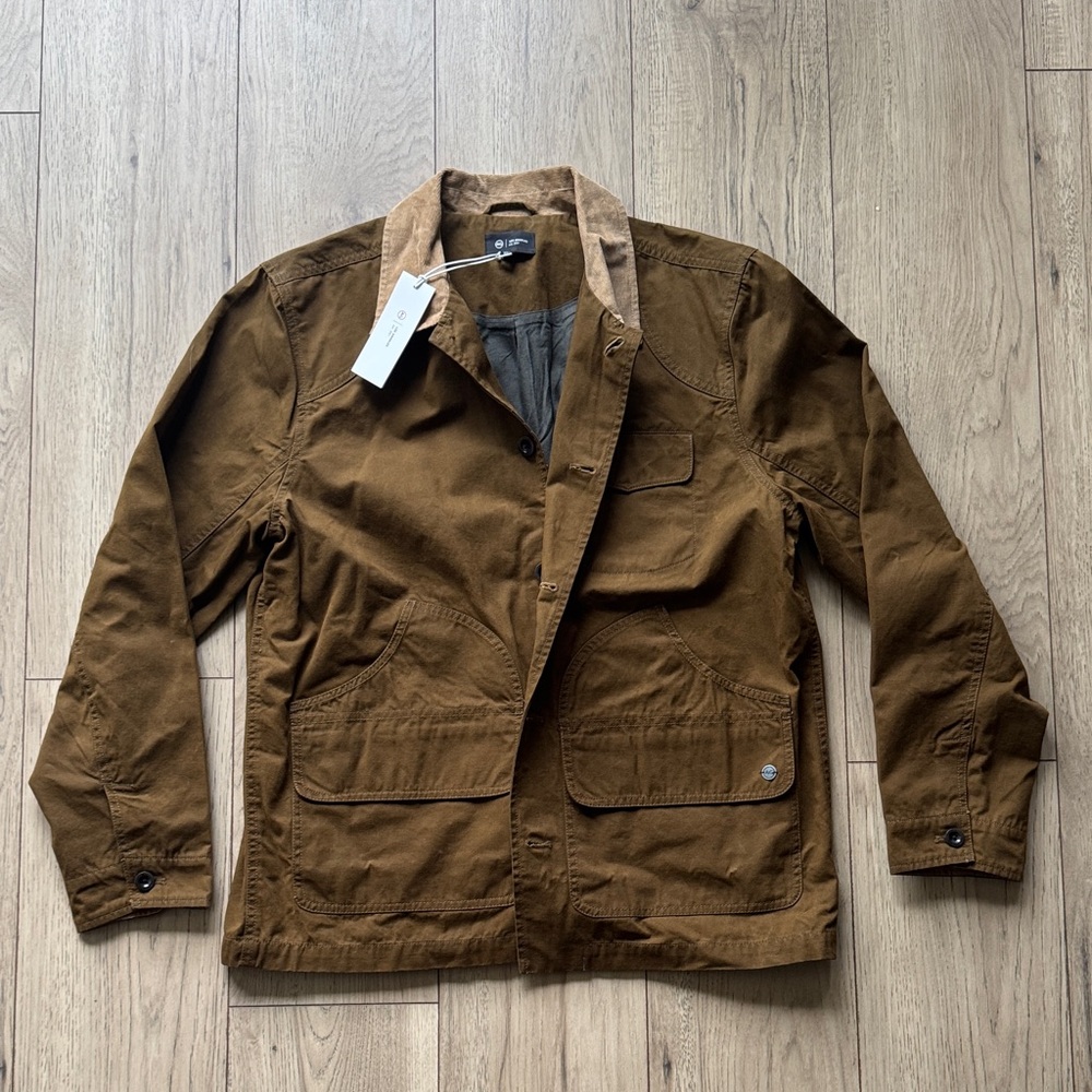 NWT AG Adriano Goldschmied Camden Hunting Jacket Worn Olive Men’s XL